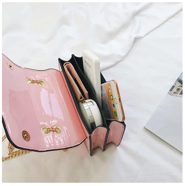Girls Cute Heart  Bag Pink Crossbody Bao Bao Bag Fashion Designer Shoulder Handbag (8)