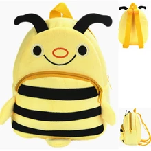 Подарок для ребенка 1 шт. 23 см мультфильм Мини лес прекрасный bee плюшевые рюкзаки сумка маленькая девочка младенческой закуски плеча сумка игрушка