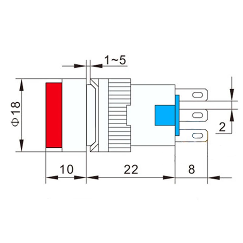 Светодиодный кнопочный переключатель 16 мм 6 в 12 В 24 220 В|push button switch|lamp switchpush lamp switch |