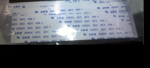 Free shipping FFC Type A Flex Ribbon Power Cable AWM 20624 80C 60V 400mm 60pin 1
