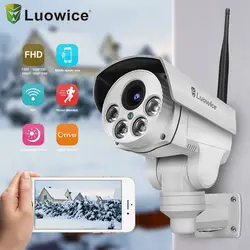 Luowice 1080 P Wi-Fi 2,0 мегапиксельная 4x зум onvif беспроводная ip-камера видеонаблюдения IR Cut Обнаружение движения точка доступа TF слот