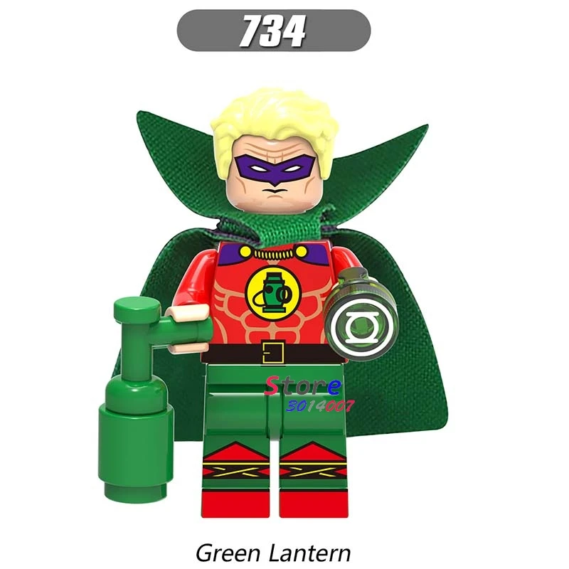 Single star wars super heroes marvel dc comics Arrow Green Lantern building blocks models bricks toys