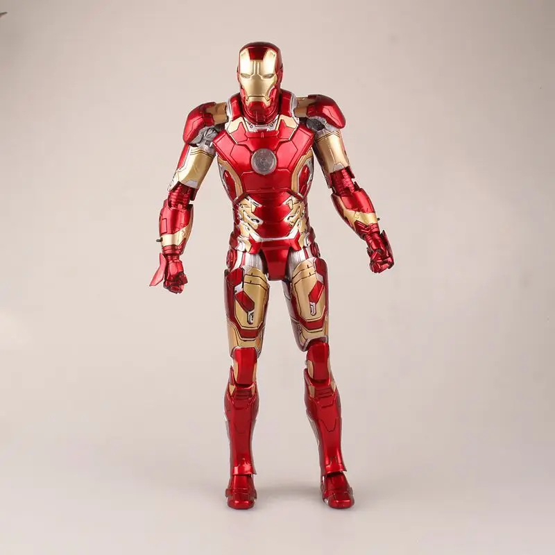 

Hot Toys Avengers Age of Ultron Iron Man Mark XLIII MK 43 with LED Light PVC Action Figures Collectible Model Toys Dolls 30cm