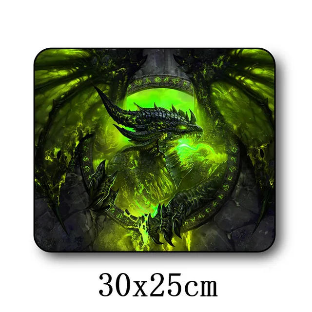 FFFAS 30x25 см игровая мышь коврик мягкий коврик для мыши Интернет-бар Прямая стандартный коврик для мыши игровой плеер подарок - Цвет: Model B