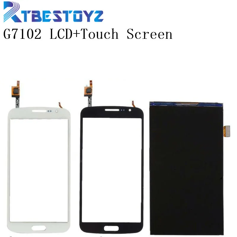 ЖК-дисплей RTBESTOYZ 5 25 &quotдля Samsung Galaxy Grand 2 Duos G7105 G7106 G7108 G7102 с сенсорным экраном и