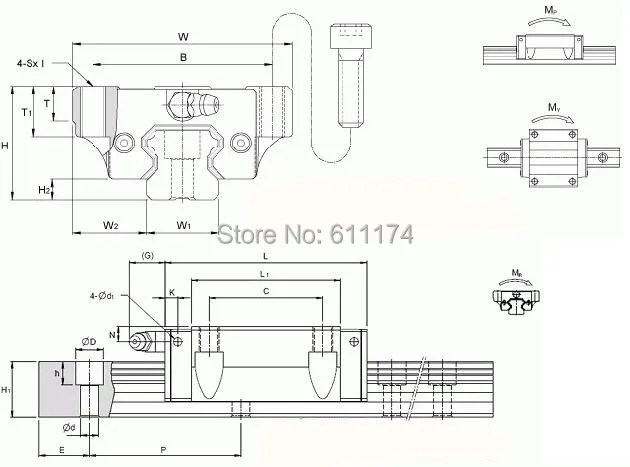 MSA-E  MSA-LE PMI Linear rail and bearing  .jpg