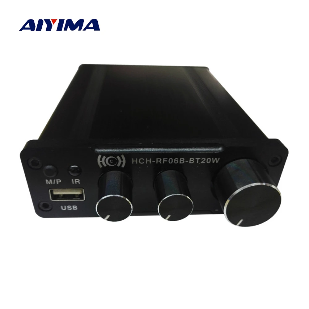 Aiyima Digital Amplifier Board 8Ohm 2*20W HIFI Desktop Amplifiers
