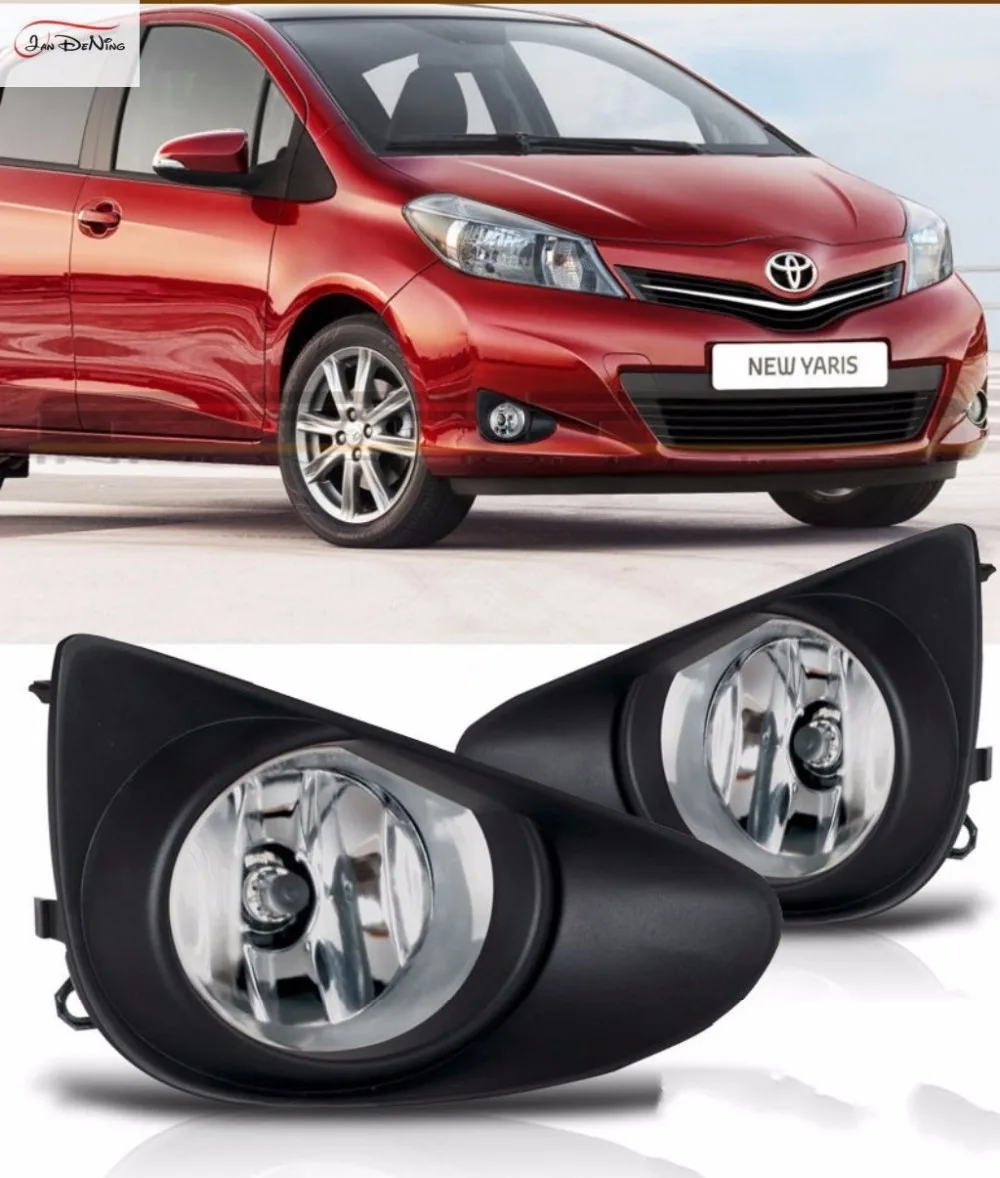 JanDeNing Автомобильные противотуманные фары для TOYOTA YARIS L/LE HATCHBACK 2012/ Vitz 2013 передняя