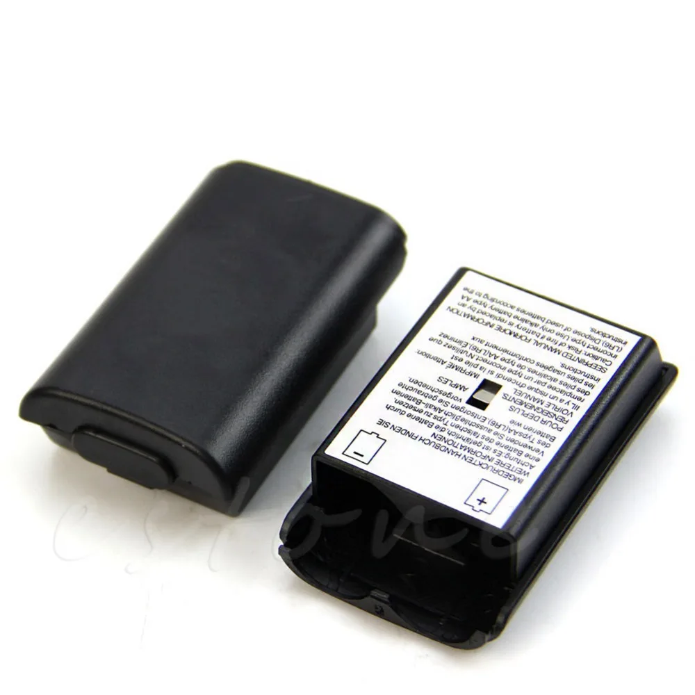 

2Pcs AA Battery Back Cover Case Shell Pack For Xbox 360 Wireless Controller New
