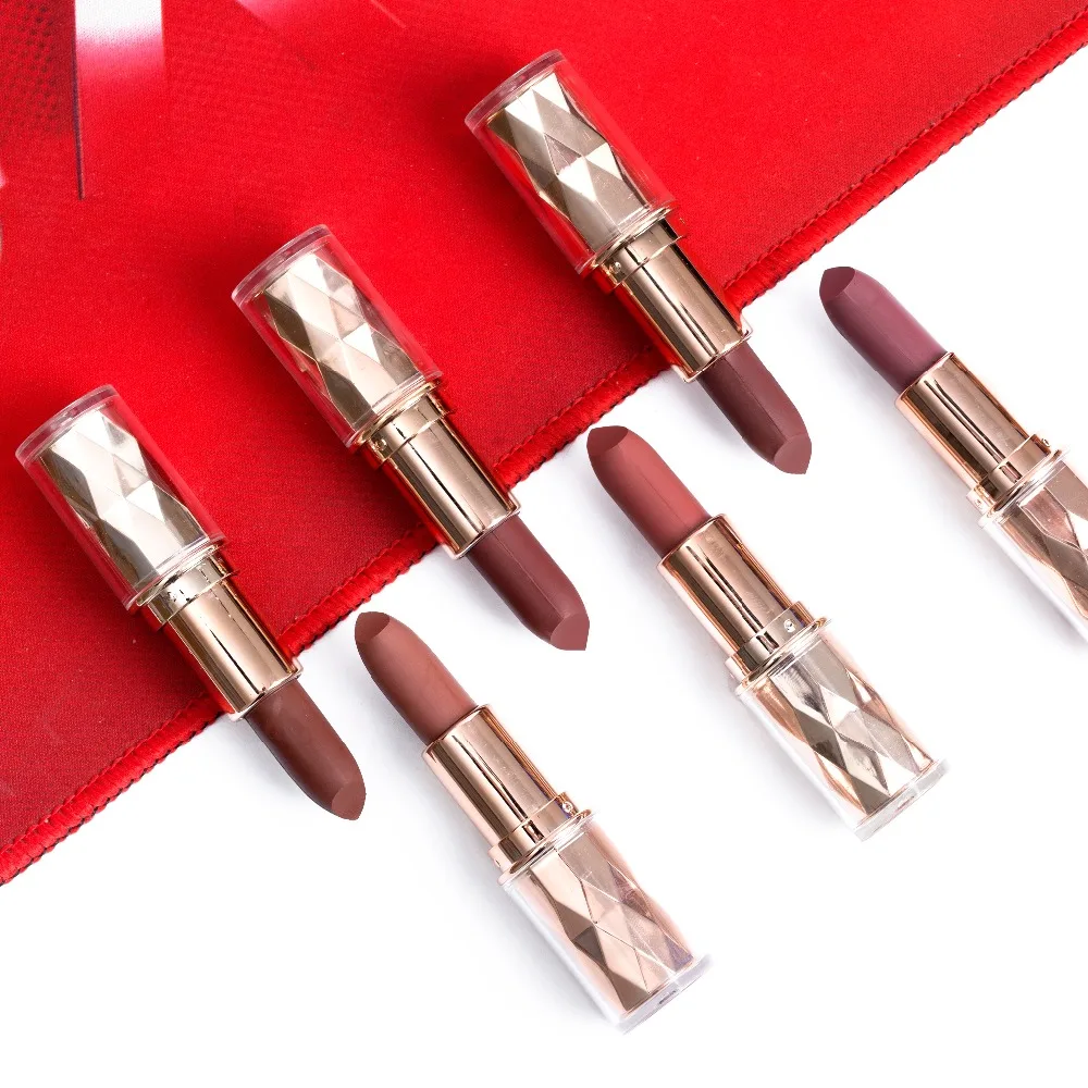 

matte lipstick 24pcs/Set VELVET Matte Lips Pigment Nude Lipstick Long Lasting waterproof batom Sexy color lip kit