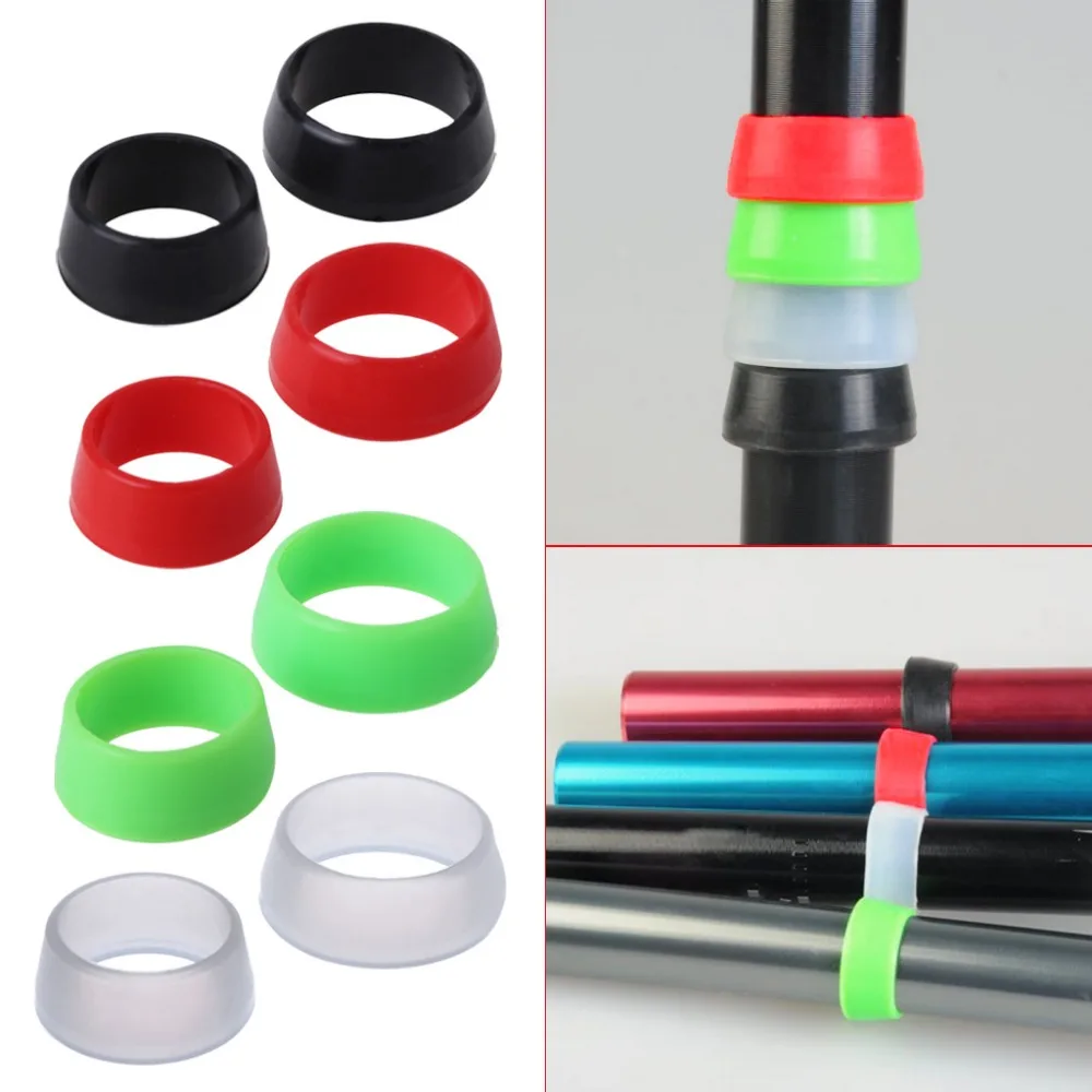 الدراجة الجبلية مقعد آخر حلقة مطاطية الغبار غطاء الدراجات سيليكون للماء دراجة Seatpost حالة واقية حلقة الدراجة الجبلية مقعد آخر حلقة مطاطية الغبار غطاء الدراجات سيليكون للماء دراجة Seatpost حالة واقية حلقة