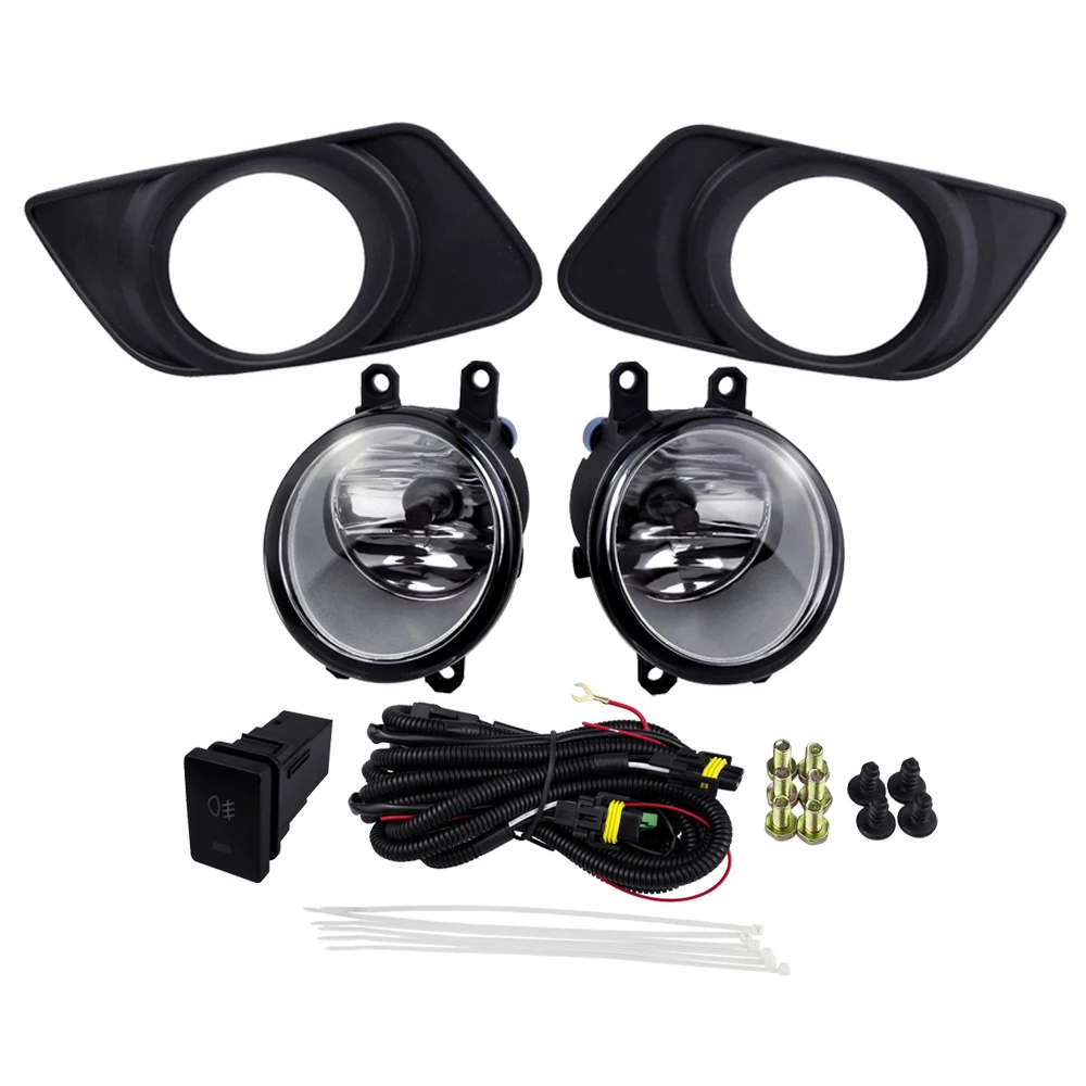 

For ALLION MODELLISTA 2008 Fog Light Assembly Sets Car Halogen lamp ABS 4300K Yellow 12V 55W Front Automobile Styling Lights