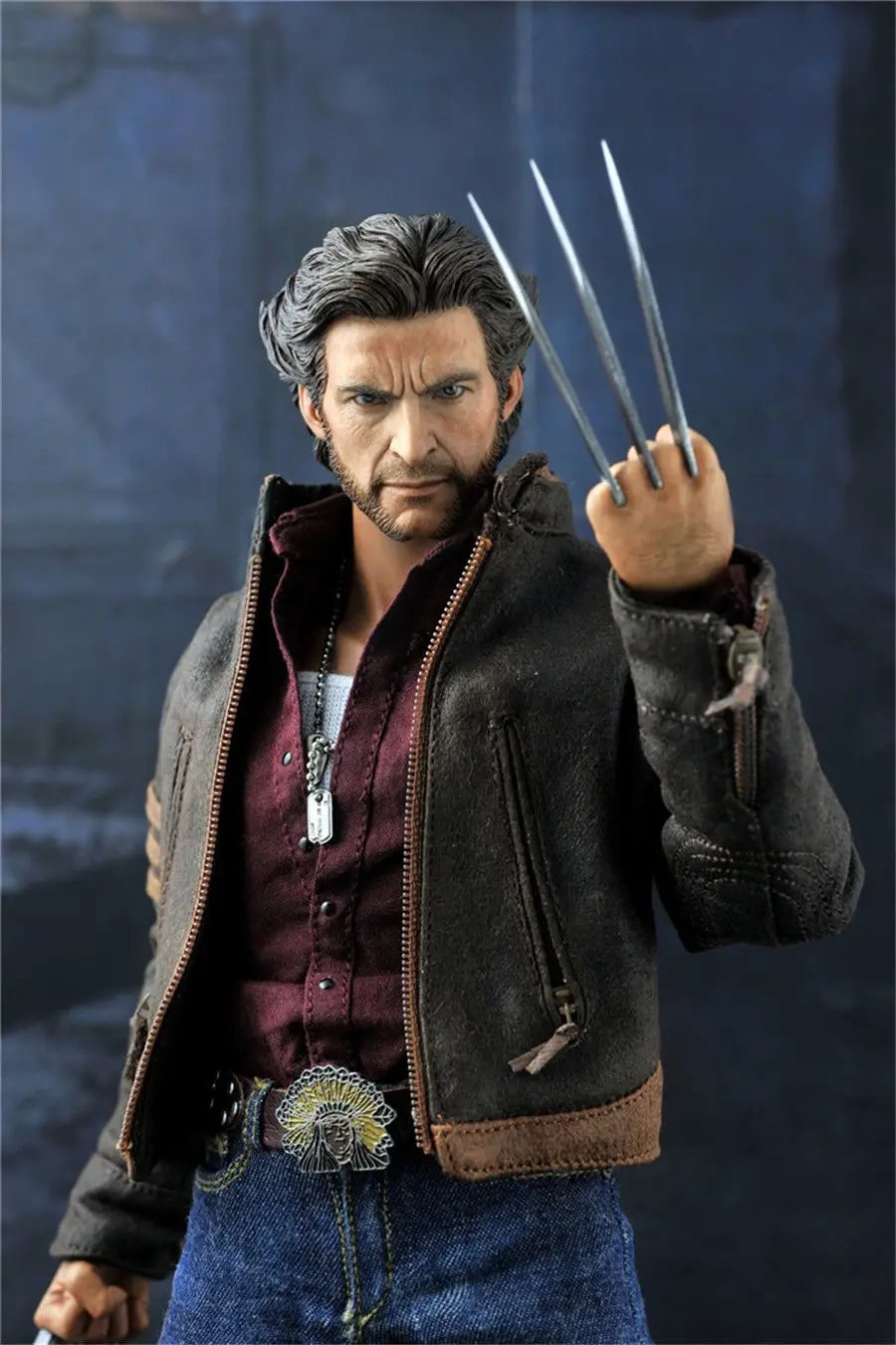 1//6 HOT FIGURE TOYS KO version X-Men Origins Wolverine Logan suit Hugh Jackman