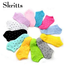 Skritts 5Pair Fashion Cute Ankle Socks Women Socks Girls Low Cut Socks For Female Summer Style Thin Comfortable Socks Chausettes stripes design fashion style men s low cut ped socks in white