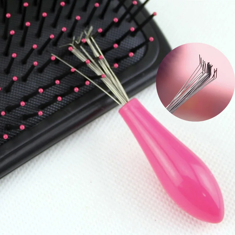 3Pcs Portable Mini Hair Brush Combs Cleaner Cleaning Remover Embedded Beauty Comb Cleaner Tool With Plastic Handle Drop Shipping 3Pcs Portable Mini Hair Brush Combs Cleaner Cleaning Remover Embedded Beauty Comb Cleaner Tool With Plastic Handle Drop Shipping