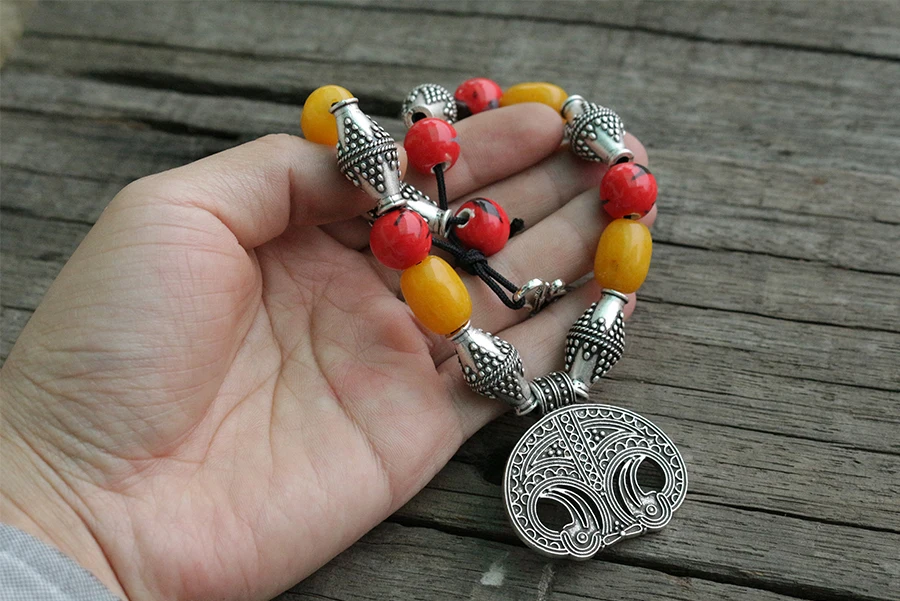 Lanseis ювелирные изделия Викинга одежда для женщин викингов Boob Bling Подвеска