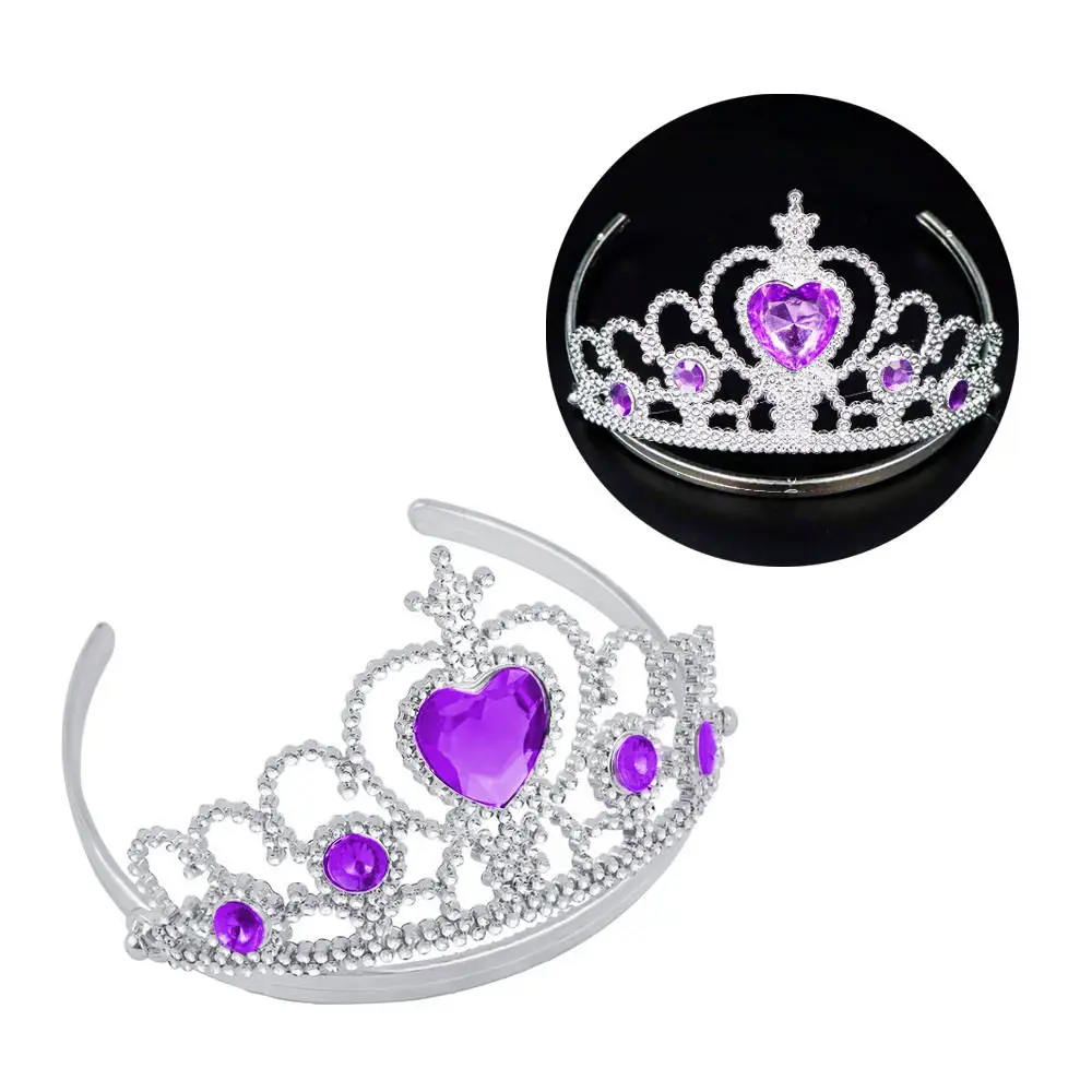 Девушка queen Princess Crown Кристалл тиара Хэллоуин Косплэй для отдыха и вечеринок подарки D