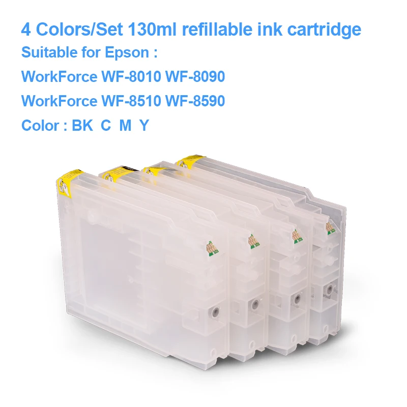 4 цвета/комплект картридж для принтера Epson|ink cartridge refill machine|ink hp 21ink t0711 |