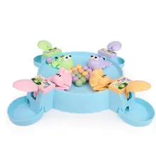 Детская игрушка обучающая голодна лягушка Кормление мяч Bean настольная игра обучающая родитель-ребенок Интерактивная игрушка