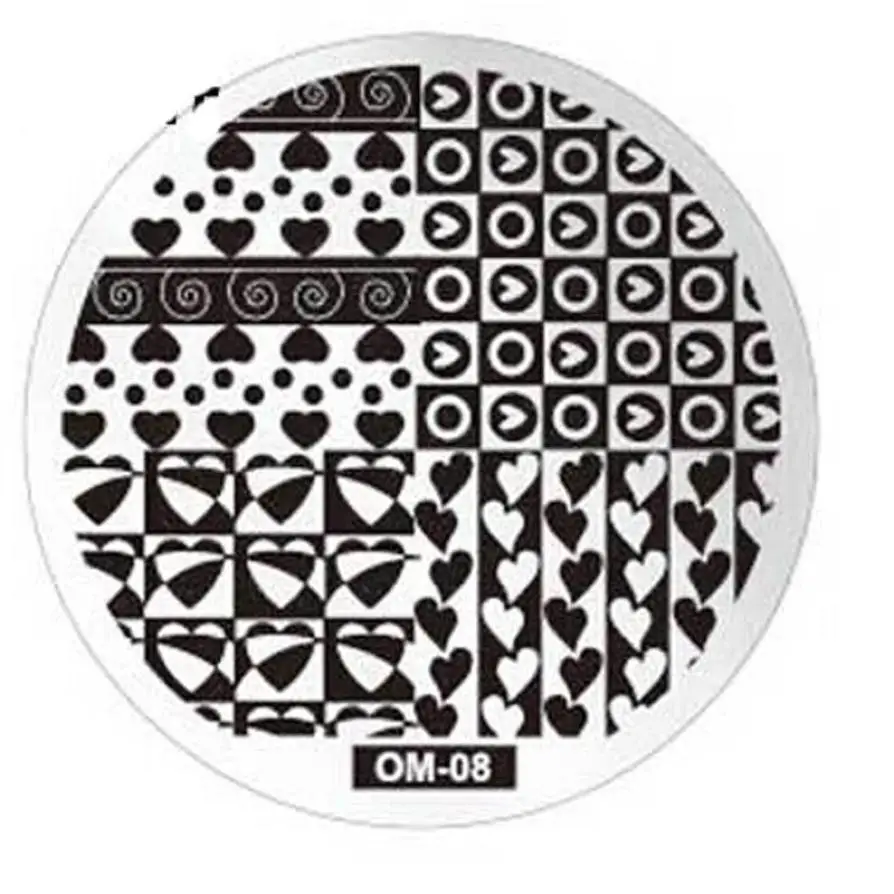 

1pcs New DIY Nail Art Image Stamp Plates Manicure Template DIY Chrome Accessories For Nail Art Manicure Drop ship 9.13