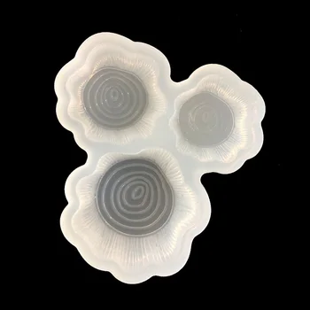 

Transparent Silicone Mould Resin Decorative Craft DIY 3D Stump shpe Type epoxy resin molds for jewelry