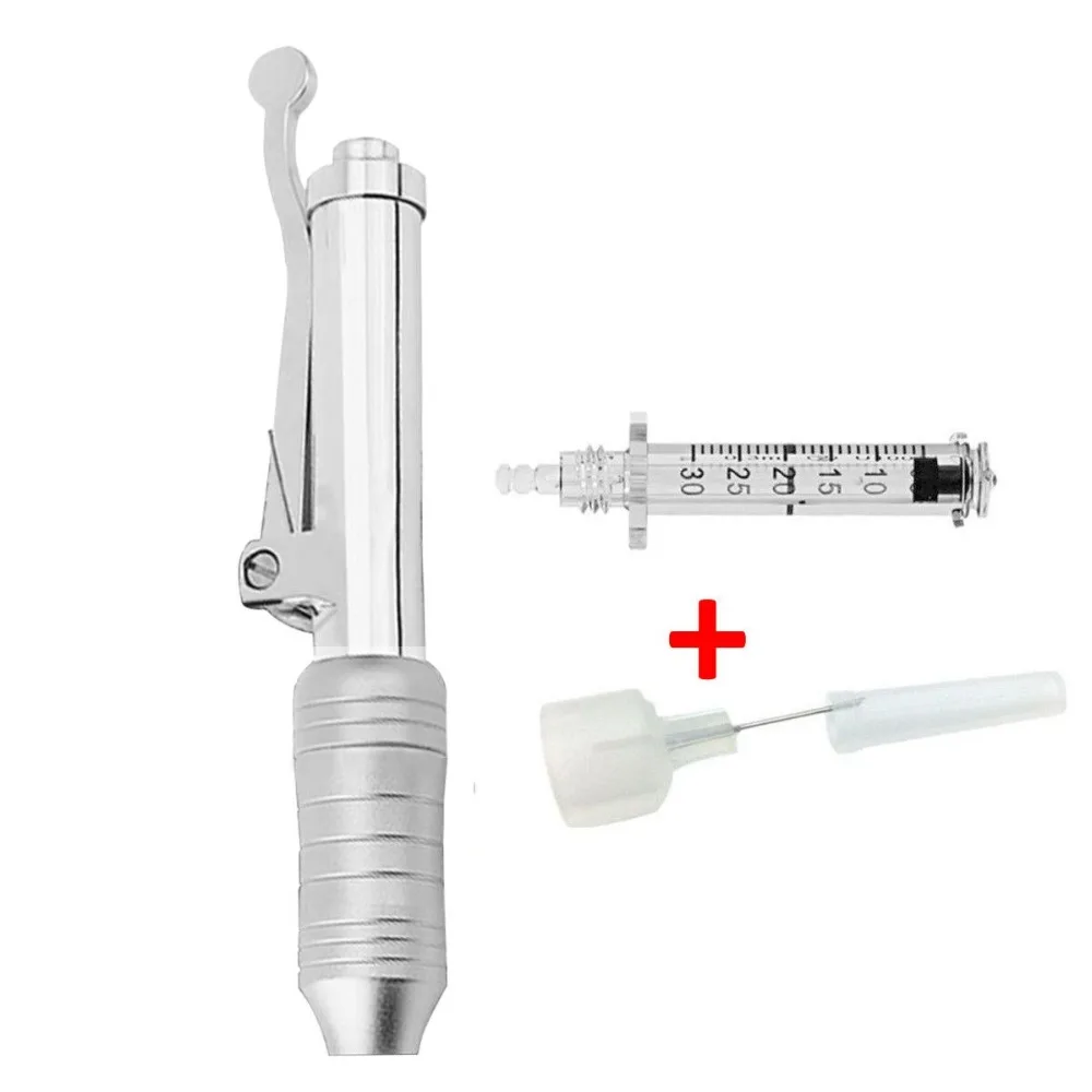 micro armas anti rugas seringa água agulha