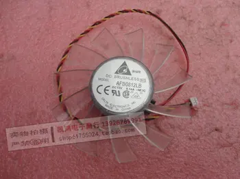 

Afb0812lb-9e3c 12v 0.14a 7.5cm graphics card silent fan 18 19 20mm