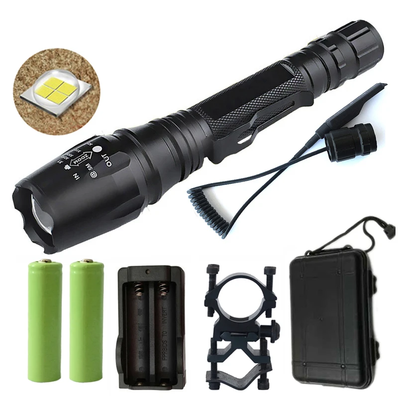 

Z50 LED Flashlight Torch 15000 Lumen CREE XHP50 Zoomable Led Torch For 2x18650 battery Aluminum Led Flashlight Linternas