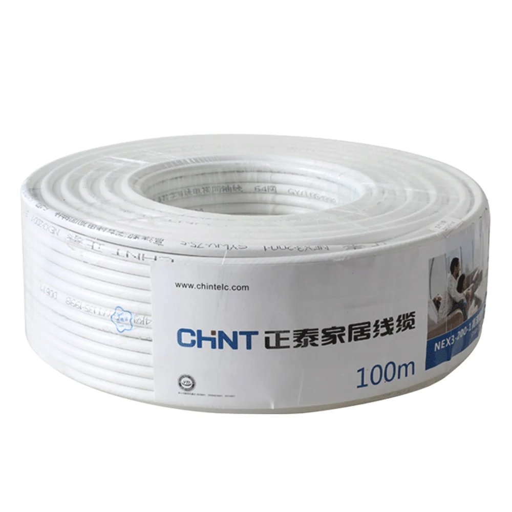 

CHNT NEX3-345-1 Electrical Wire And Cable Coaxial Cable Closed Line Cable High - Definition Television Line Scattered Scissors