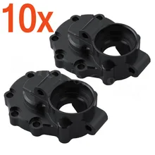 10 пар/лот алюминиевый сплав задний внутренний корпус портального привода(L& R) для 1/10 RC Traxxas TRX4 гусеничный грузовик 8253 Hop Up части