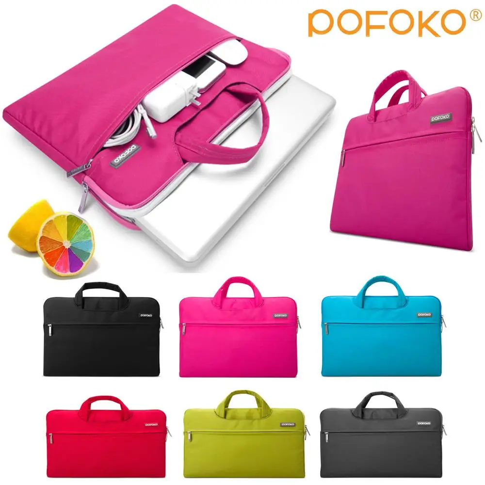 POFOKO Brand Notebook Laptop Carry Case Cover Bag For Apple Macbook Pro Retina Touch bar 13.3 15