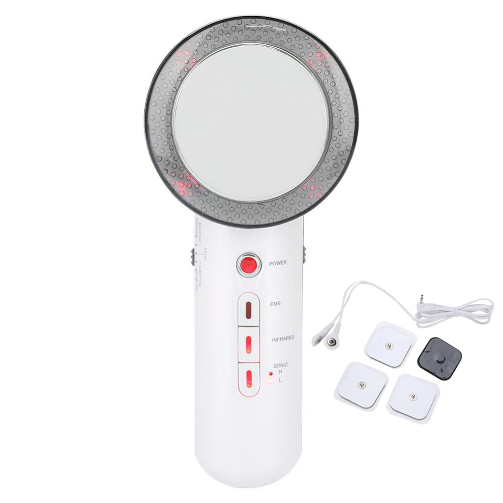 Ultrasonic Cavitation Body Slimming Machine Weight Loss Anti Cellulite Ultrasound EMS Infrared Acupuncture Therapy Body Massager