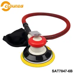 SAT7847 свет-Тип 5 "6" High-End Non-Vacuum Sander Self-Vacuum пневматический шлифовальный станок