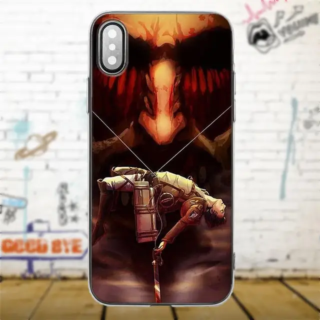 Oedmeb Attack On Titan Mikasa For Xiaomi Redmi 5 4A 3 3S Pro Mi4 Mi4i 