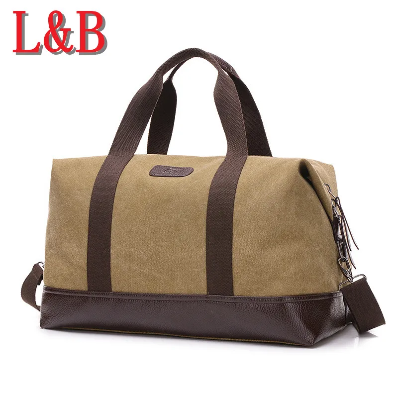 

High Quality 2016 New Overnight Large Capacity Bag Ladies Handbags Portable Luggage Bags Shoulder Short Trip Travel Bag  For Man