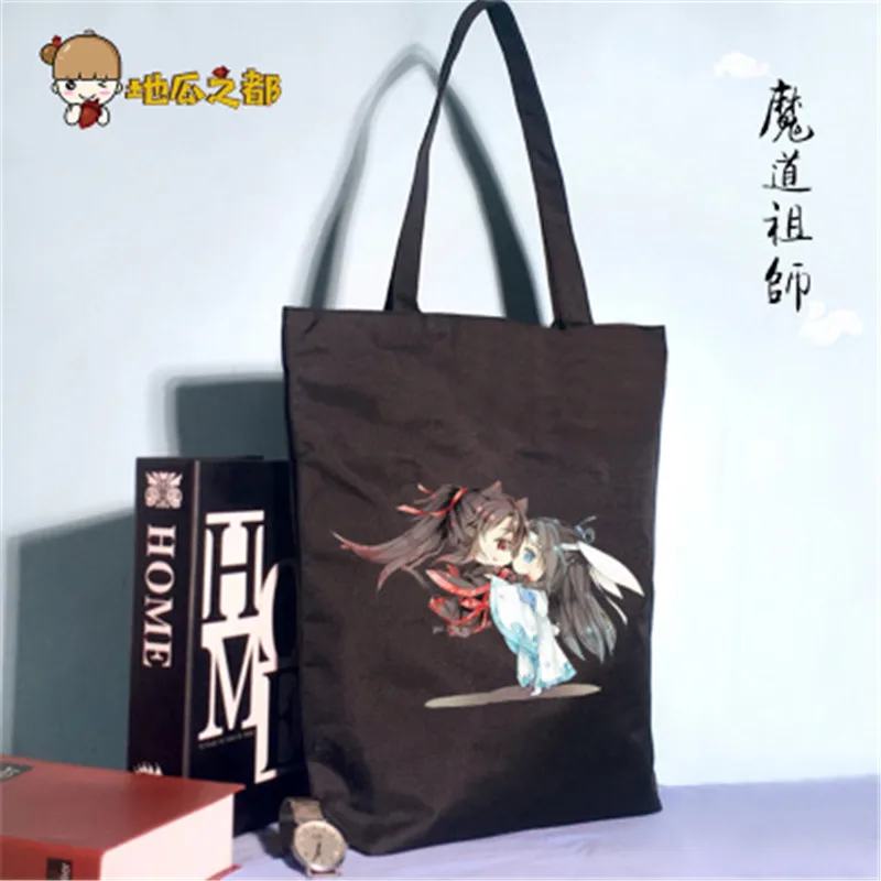 New Japan Anime Grandmaster of Demonic Cultivation Shoulder Bag Handbag Canvas Bag Storage Bag Gifts