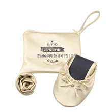 Модные балетки, складные балетки с сумкой, танцевальная обувь