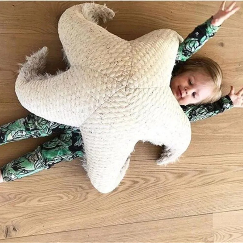 Marine Life Plush Pillows Starfish Staffed Plush Toys Cute Cushion