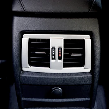 

Car Styling Rear Air Conditioning Outlet Frame Decor Back Vent Trim Refit Sticker for BMW 3 4 Series 3GT F30 F32 F34 Accessories