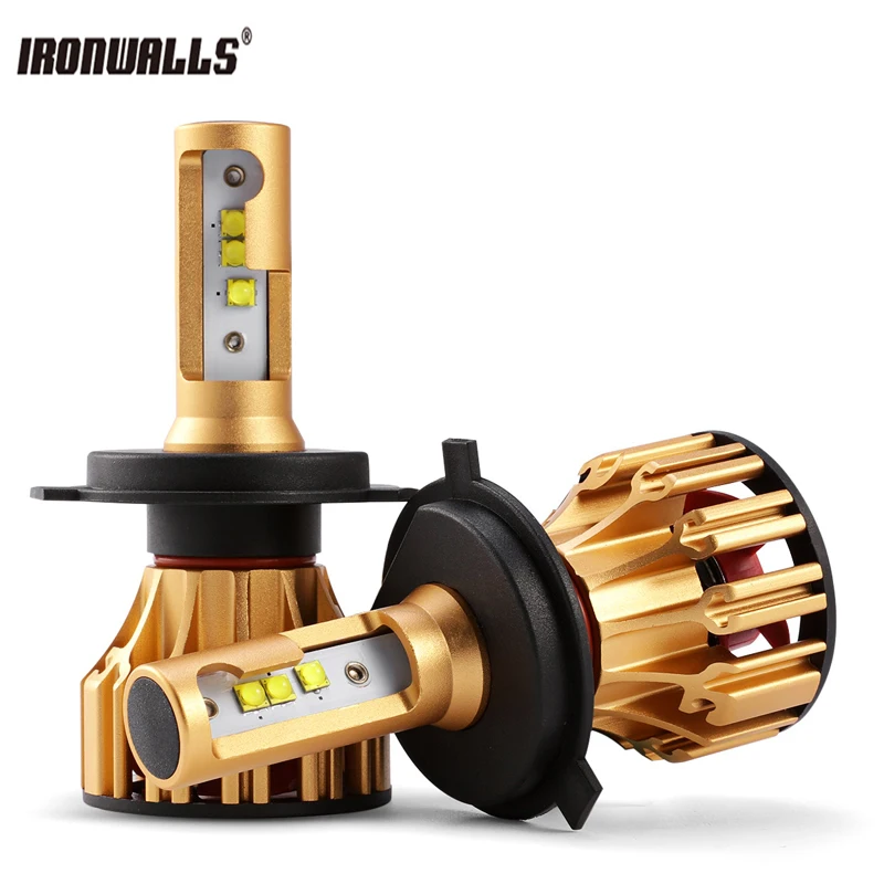 

Ironwalls H4 H7 H11 9005 9006 LED Headlight Bulbs SMD Chips Car Lights Auto LED Head lamp 12V 24V 70W 7000lm 6500K For Offroad