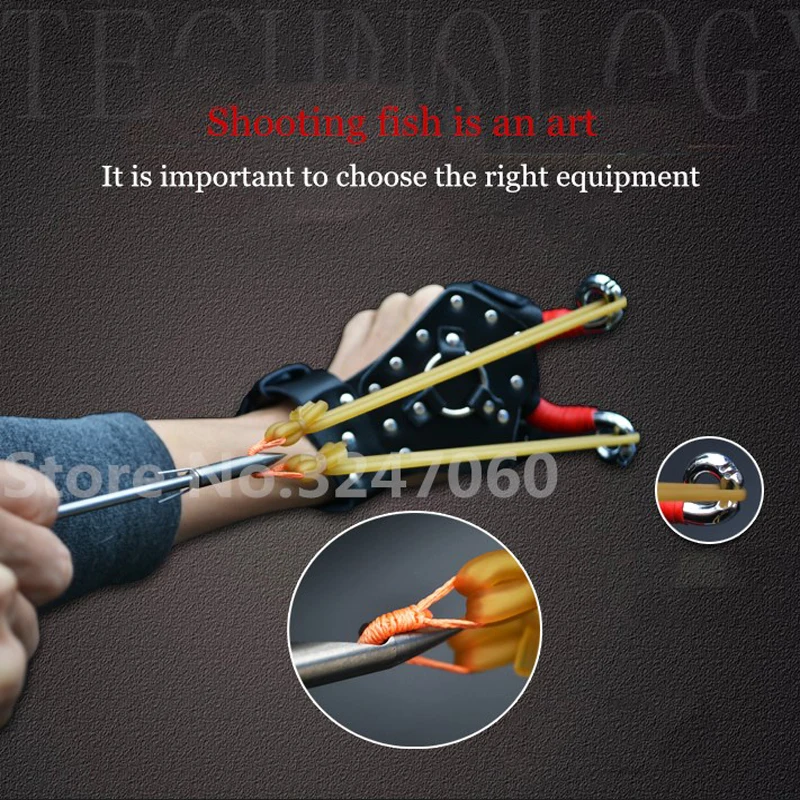 

High quality powerful fishing slingshot professional arrow hunting bow adult outdoor hunting shooting fish set 2019 new