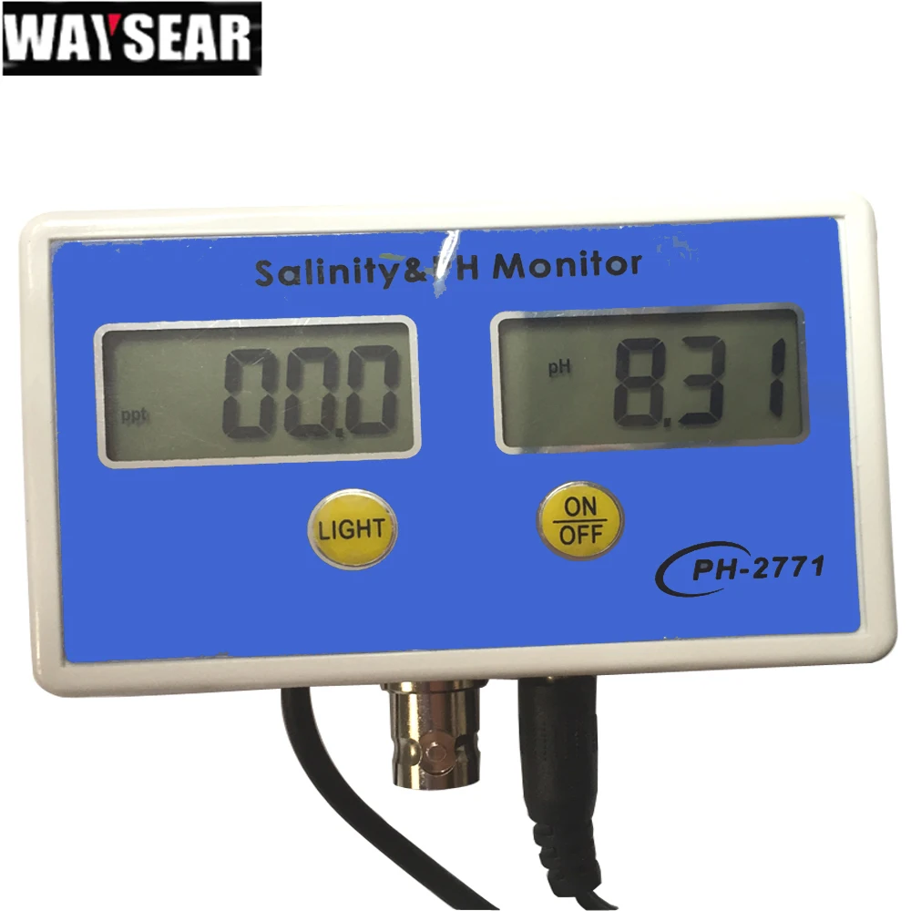 Multifunction pH meter Salinity digital Ph pen tester water PH meter