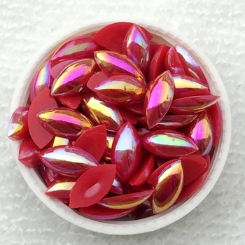 

2000pcs/lot 6*12mm DIY AB resin horses rhinestones wedding decoration scrapbook Crafts D431*2K