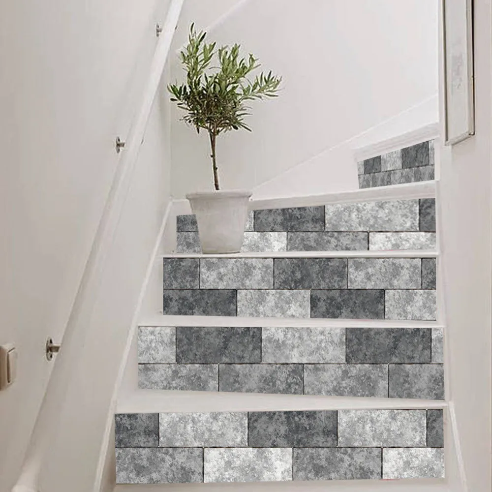 1Set StepBasic Non-Slip Coral Fleece Resistant Carpet Stair Mat White Brick Pattern Solid Wall Stickers Living Room Stairs Stick 1Set StepBasic Non-Slip Coral Fleece Resistant Carpet Stair Mat White Brick Pattern Solid Wall Stickers Living Room Stairs Stick
