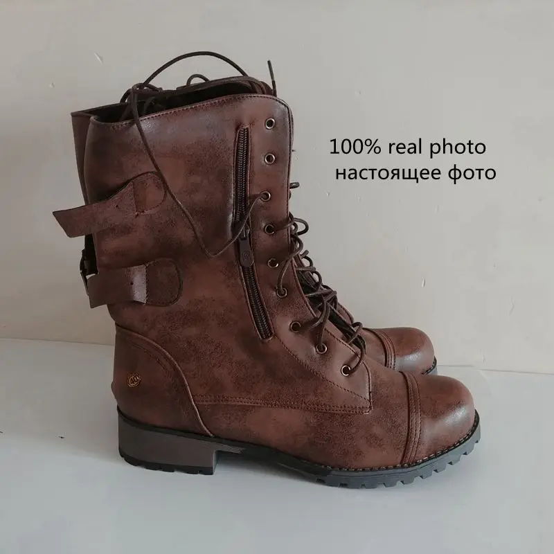 Женские ботильоны ASILETO осенне зимние мотоциклетные ботинки женская обувь с