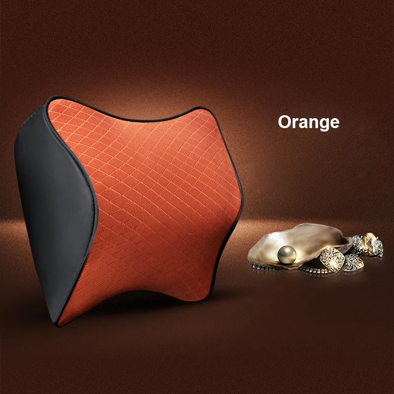 Автомобильная подушка внутреннее сиденье голова шеи поддержка отдыха пены памяти удобный подголовник NJ88
