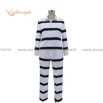 

Kisstyle Fashion Kangoku Gakuen Prison School Kiyoshi Fujino Takehito Morokuzu Uniform COS Cosplay Costume,Customized Accepted