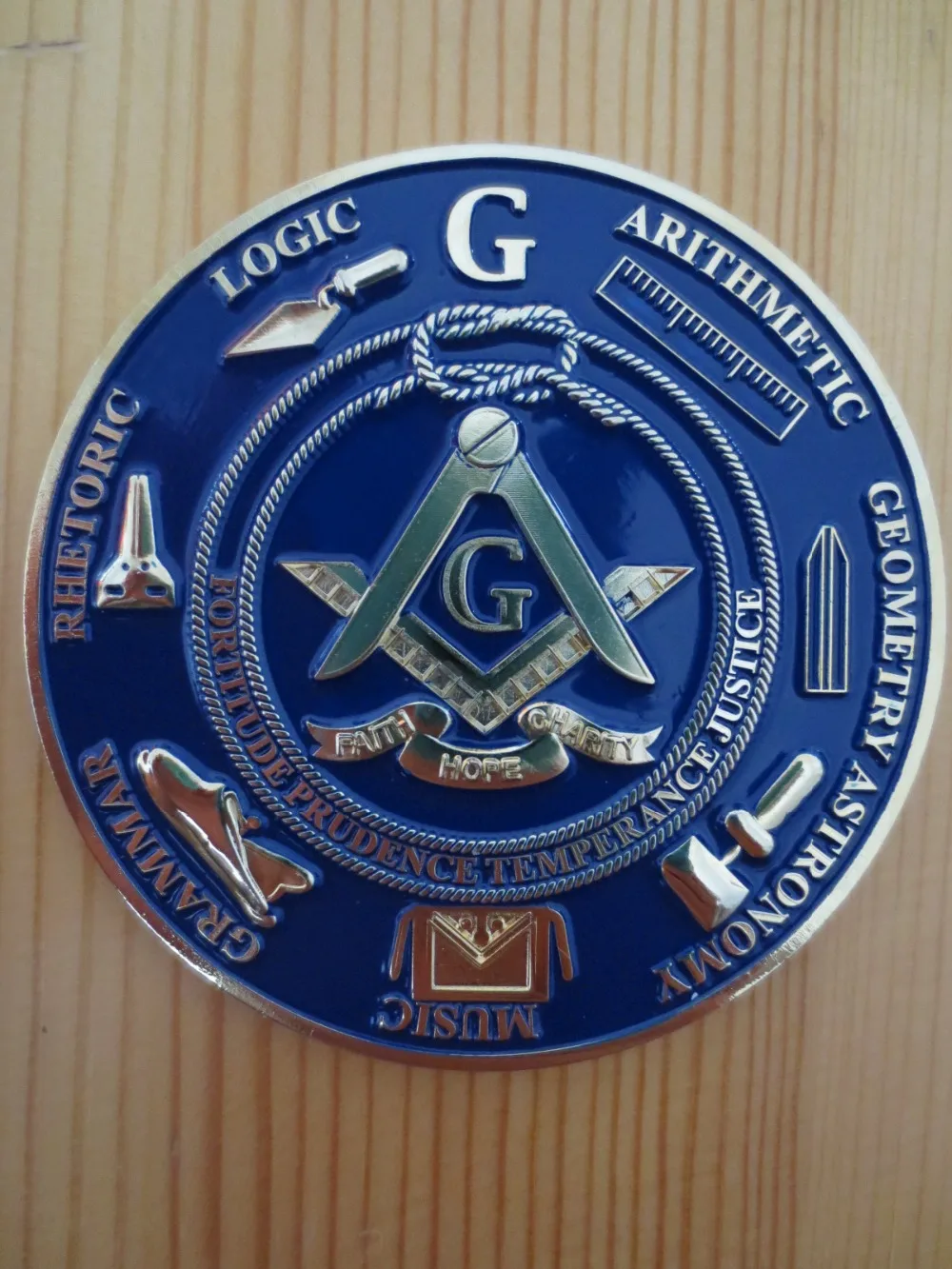 Buy Masonic Auto Car Badge blue Emblems mason