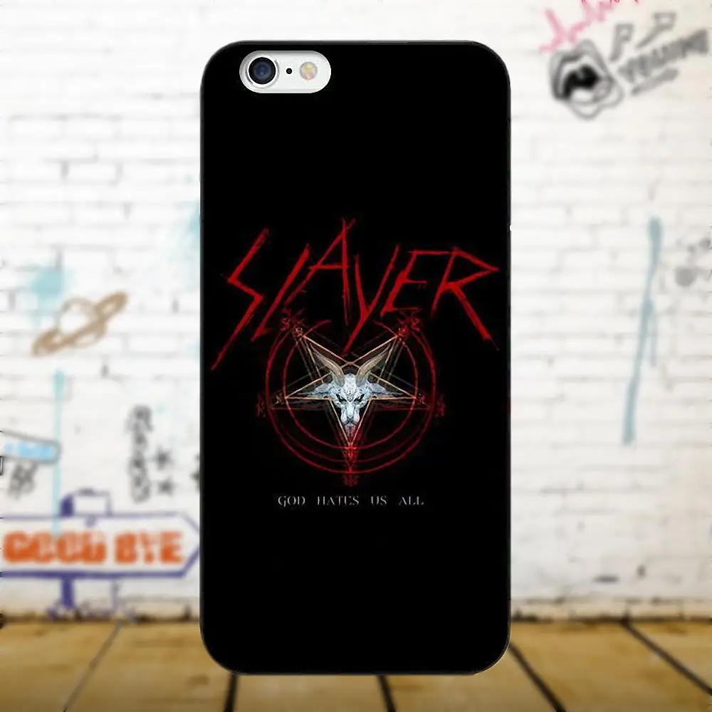 Истребительница Heavy Metal Rock Band удивительно для Apple iPhone X 4 4S 5 5C 5S SE 6 6S 7 8 плюс для LG G3 G4 G5 G6 K4 K7 K8 K10 V10 V20