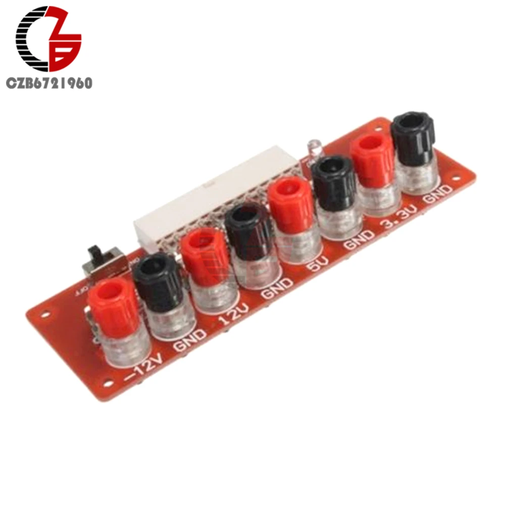 Сетевой адаптер ATX Benchtop 24 контакта компьютер ПК power adapter power adapter supplypower supply | Отзывы и видеообзор